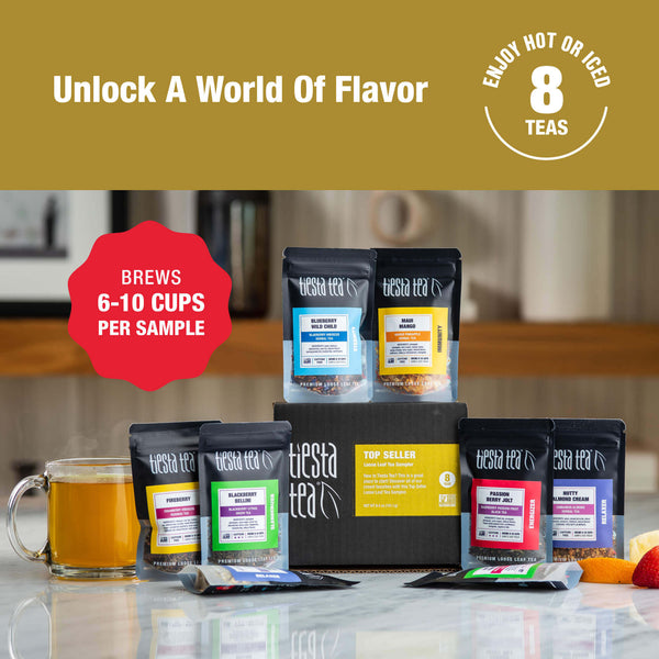 Tiesta Tea Top Seller Sampler & Brewmaster