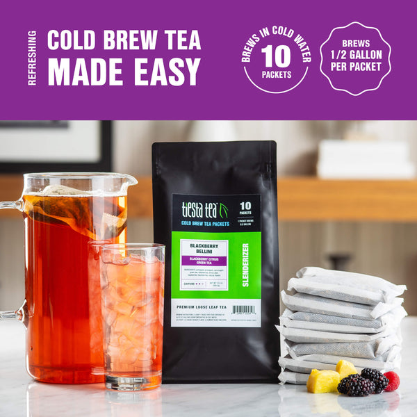 Blackberry Bellini Cold Brew 2qt Pitcher Packs (10pack)