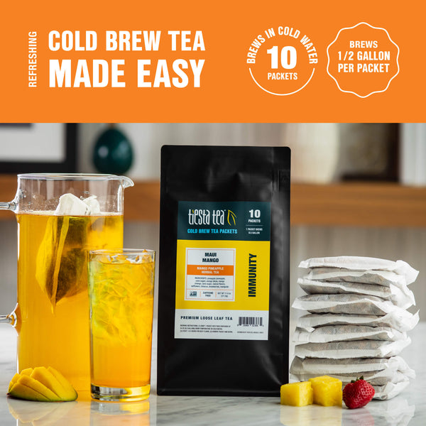 Maui Mango Cold Brew 2qt Pitcher Packs (10pack)
