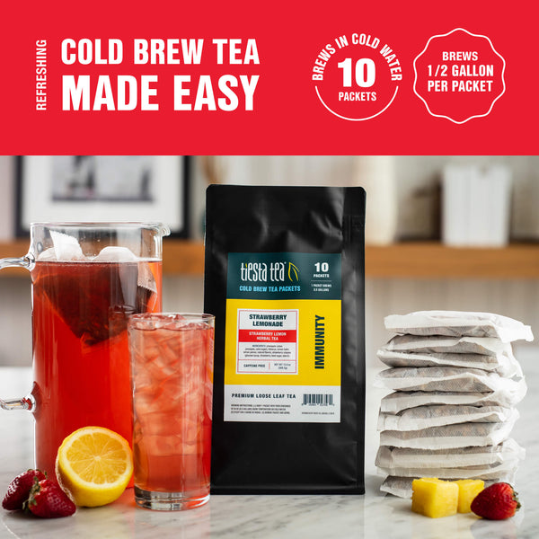Strawberry Lemonade Cold Brew 2qt Pitcher Packs (10pack)