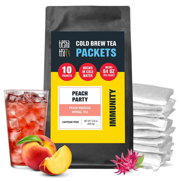 Peach Party Cold Brew 2qt Pitcher Packs (10pack)